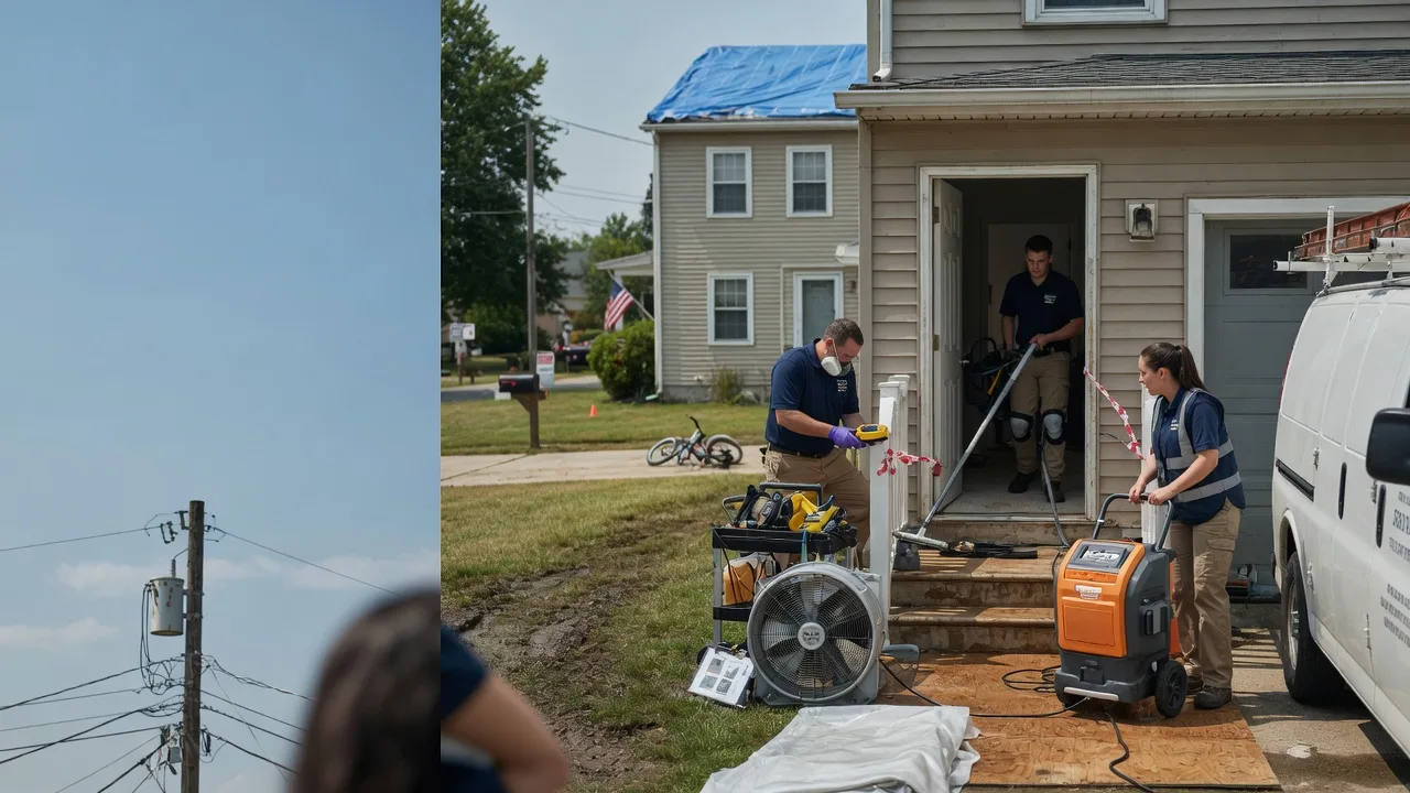 Water Damage Repair in Rock Springs, WI near me